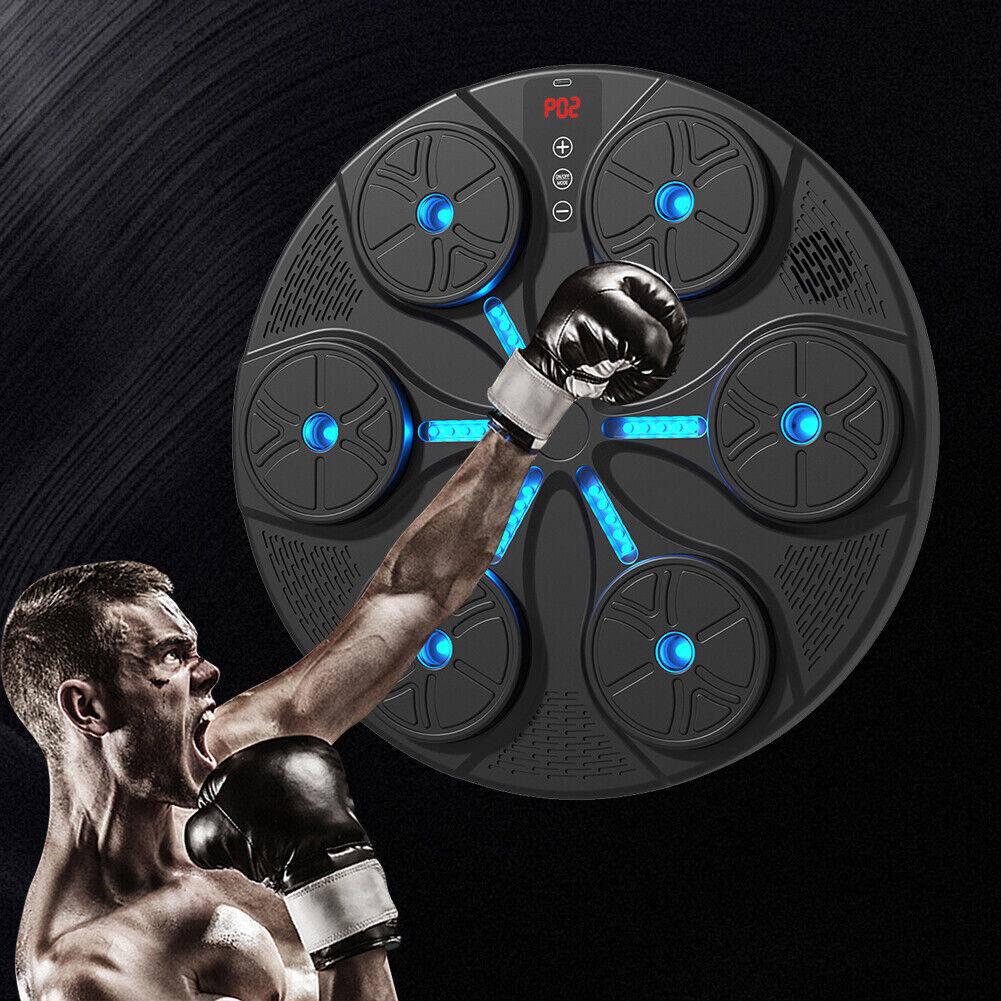 Тренажер для боксу музичний настінний Intelligent Boxing Machine 36 см з 6 цілями підсвіткою та рукавичками (2589ade5) - фото 3 Тренажер для боксу музичний настінний Intelligent Boxing Machine 36 см з 6 цілями підсвіткою та рукавичками (2589ade5) - фото 3