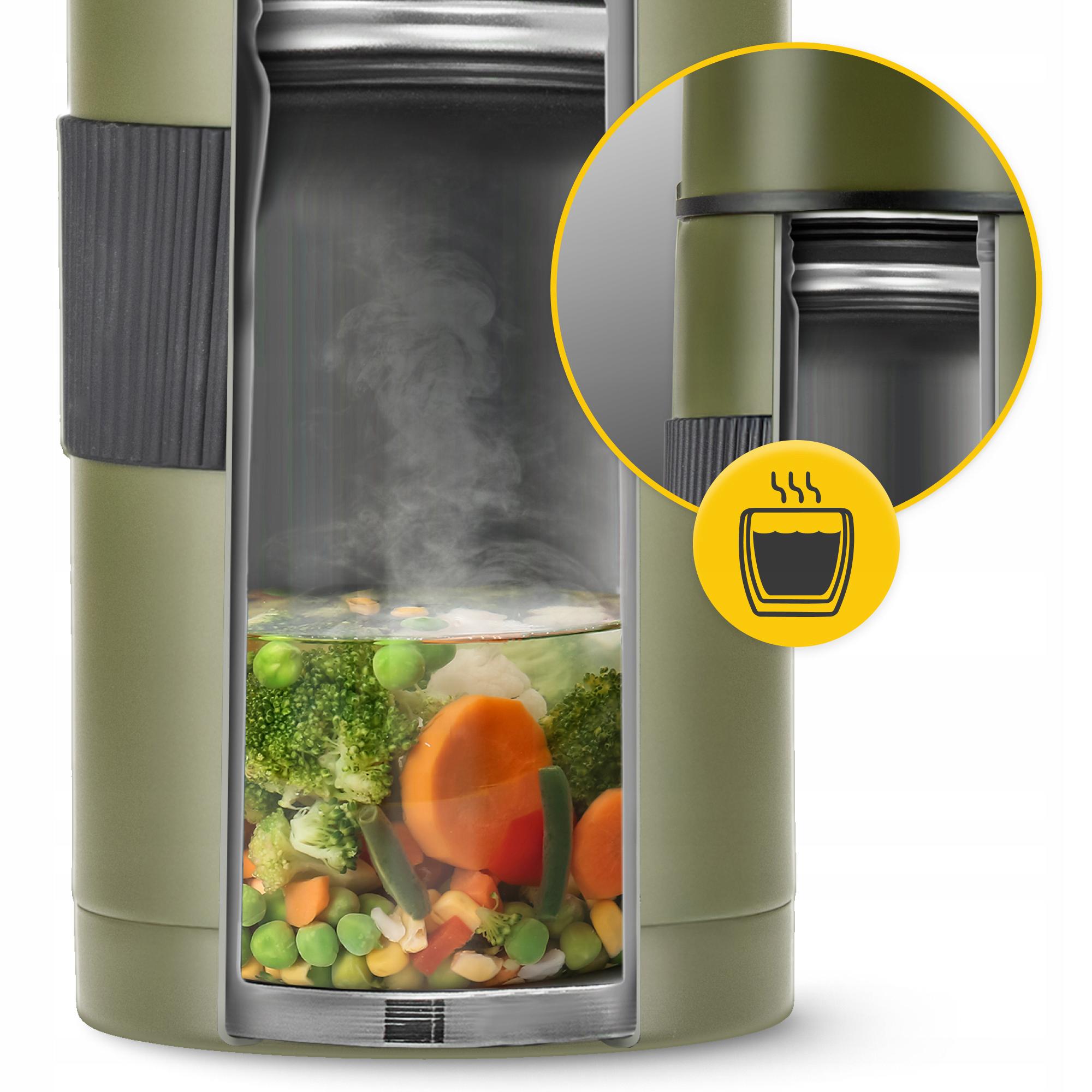 Термос для еды Mountain Goat 1 л Navy Green (P-5907739315786) - фото 6 Термос для еды Mountain Goat 1 л Navy Green (P-5907739315786) - фото 6