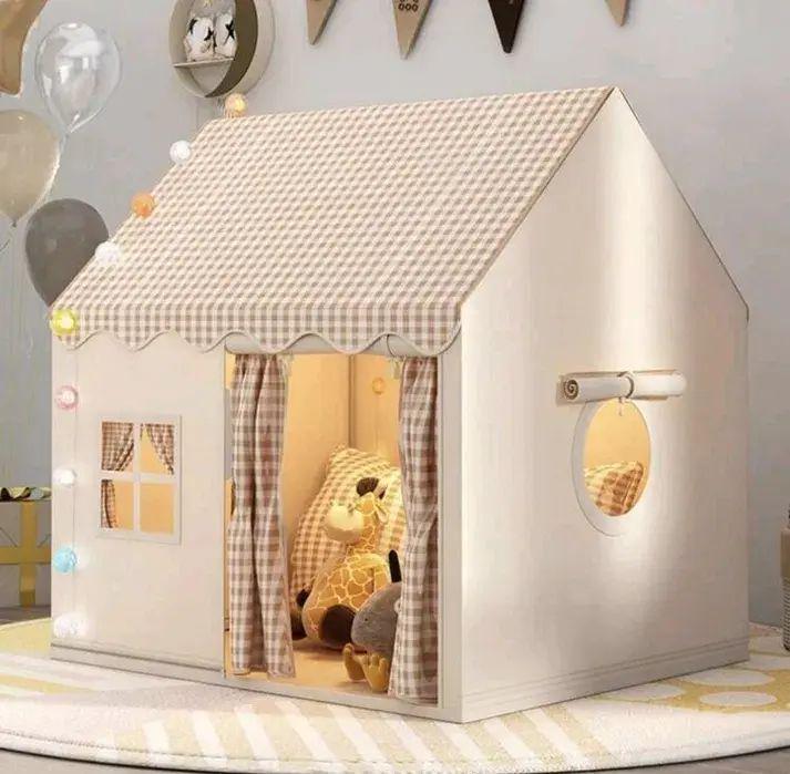 Детская палатка-домик в детский Home с окнами из полиэстера