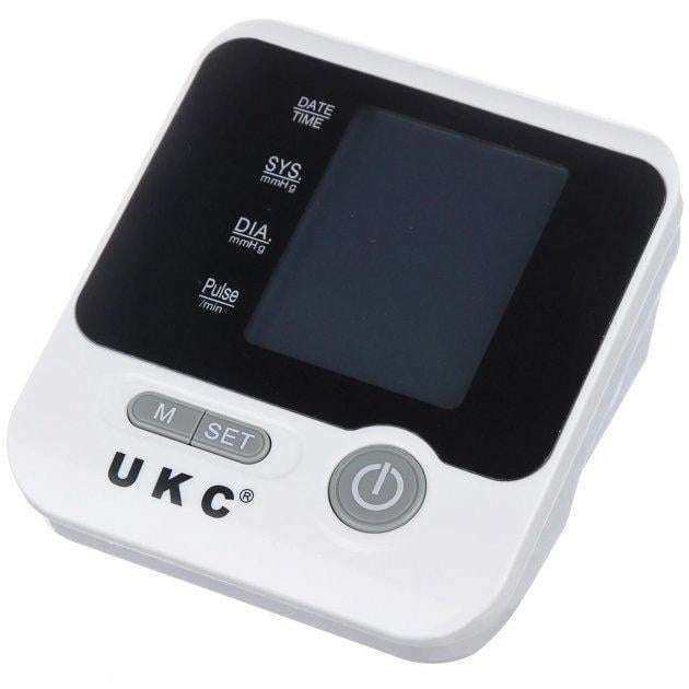 Тонометр электронный напульсный на запястье на батарейках Blood Pressure Monitor BL 8034