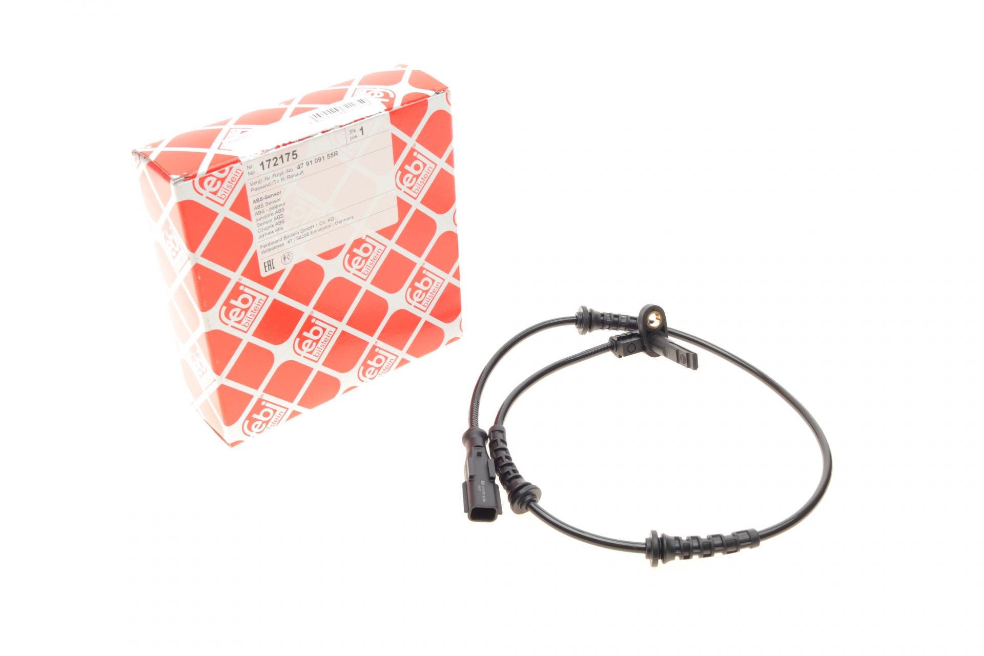 Датчик ABS передний Dacia Duster 1,5 dCi 10-- (172175)