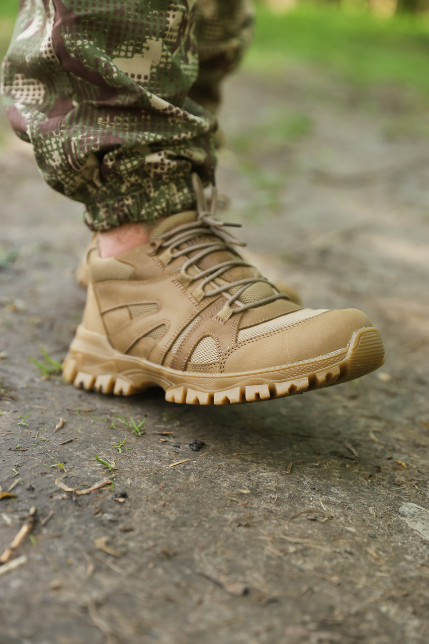 Кросівки військові Мангуст з сіткою р. 45 Койот (2170-45) - фото 7