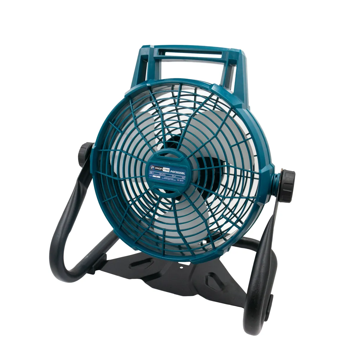 Вентилятор аккумуляторный гибридный PROFI-TEC 20V PAF2025BL без аккумуляторов и зарядного устройства (005704)