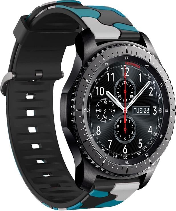 Ремінець Tactic Camouflage для Samsung Gear S3 Blue (32935-28) - фото 1 Ремінець Tactic Camouflage для Samsung Gear S3 Blue (32935-28) - фото 1