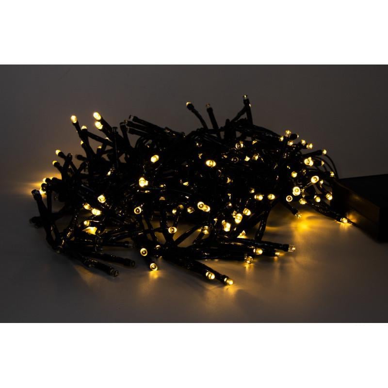 Гирлянда падающий снег 1,8 м 288LED теплый белый IP44 (651436)