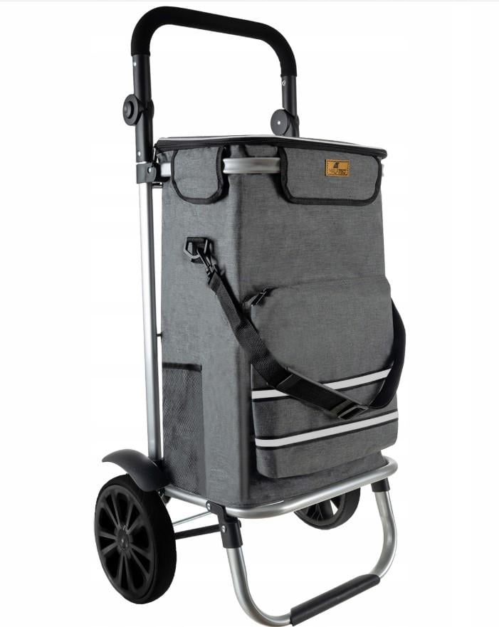 Кравчучка на колесах 40 л Серый (23187)