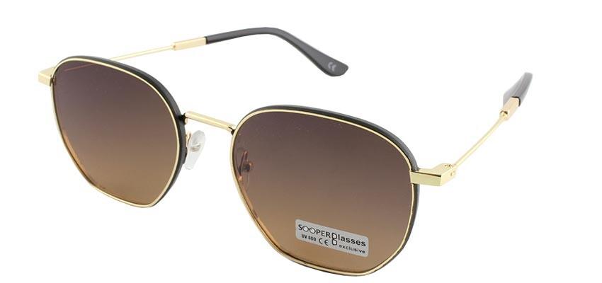 Очки солнцезащитные темные Sooper glasses 17216 (02000)