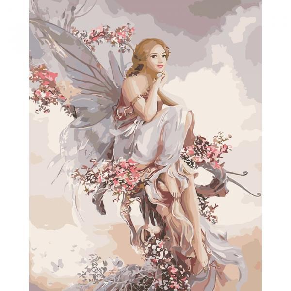 Набор для росписи по номерам Идейка Фея Гармонии 40х50 см (КНО4610-mt)