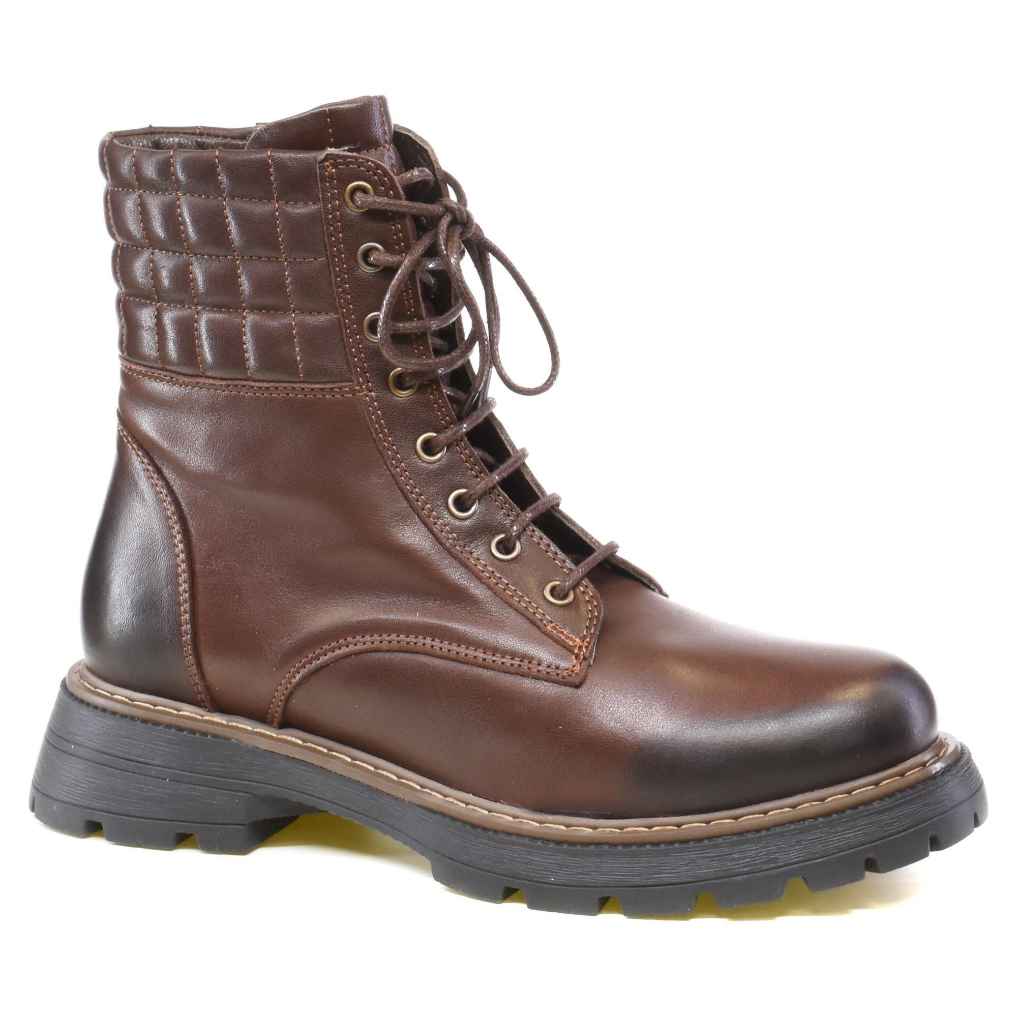 Ботинки зимние женские Nod Trend р. 39 Коричневый (013553-39)