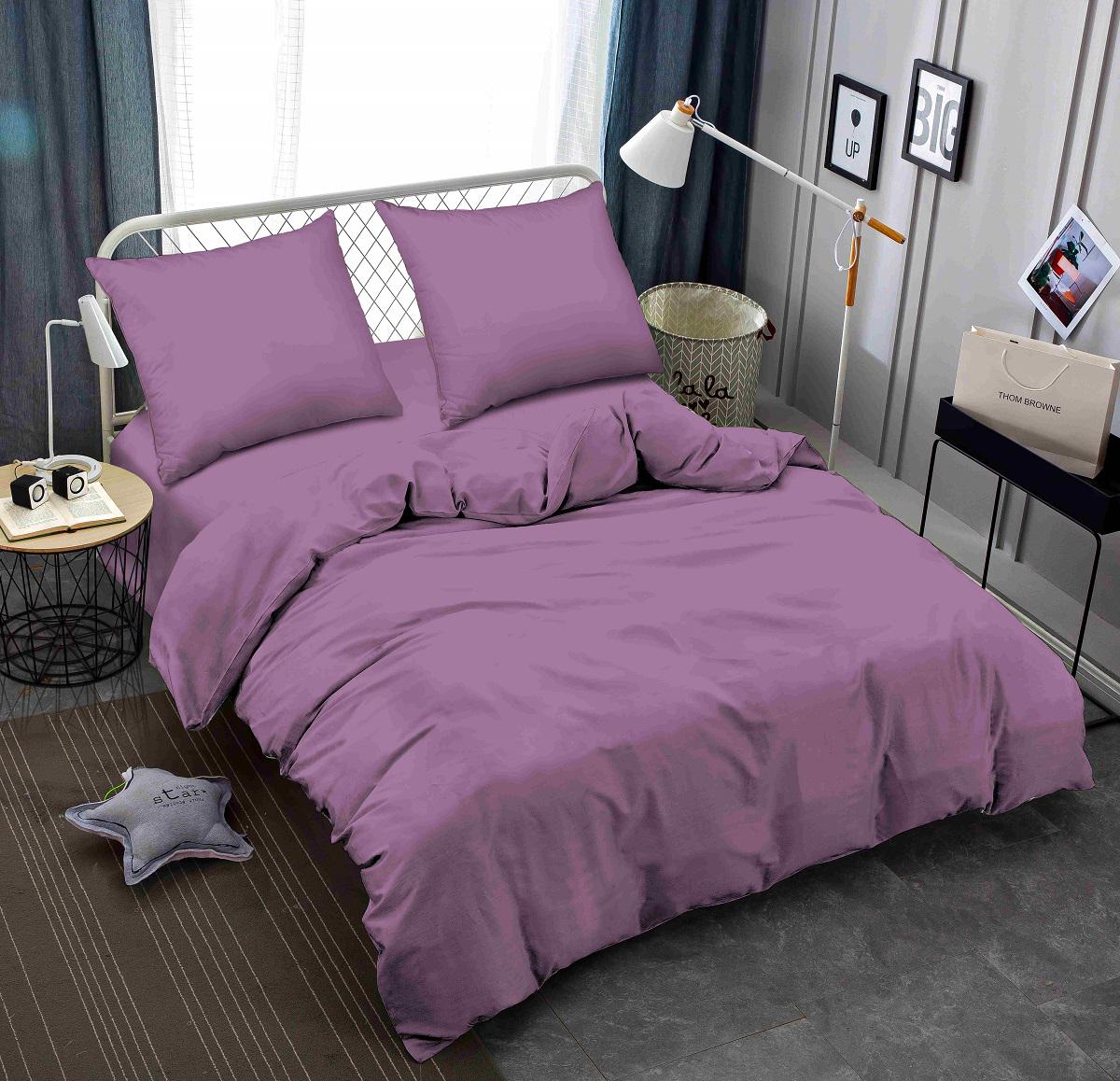 Комплект постельного белья Zastelli VIOLET жатка полуторный 145х210 Фиолетовый