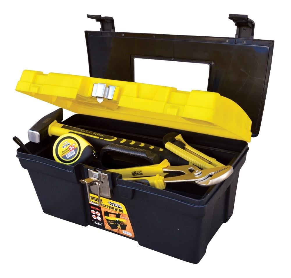 Скриня для інструментів з металевими замками 16" 405х225х205 мм