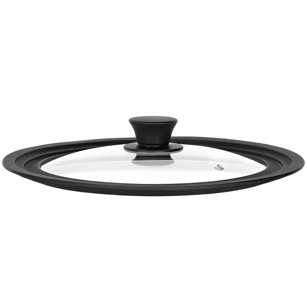 Крышка мультиразмерная Multi-Size Lid стеклянная с силиконовым ободком 26/28/30 см (R41271-28)