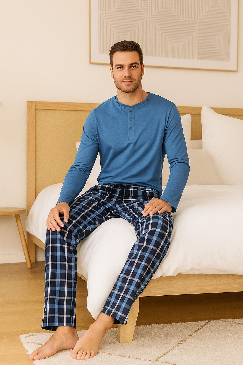 Пижама мужская Livergy S Синий (PI0031M075)
