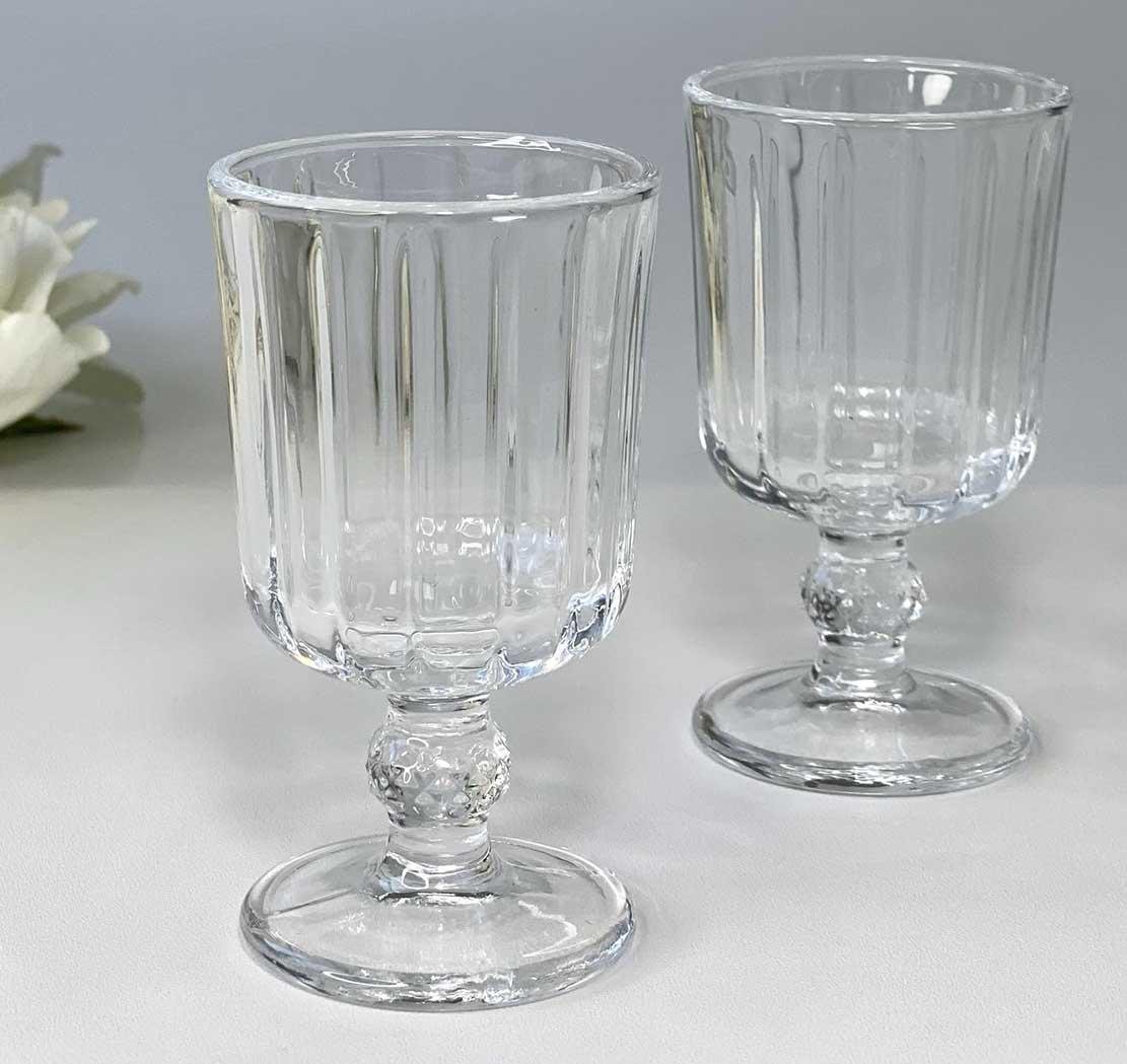 Набор рюмок на ножках Страйп 55 мл 6 шт. Прозрачный (102-894) - фото 4 Набор рюмок на ножках Страйп 55 мл 6 шт. Прозрачный (102-894) - фото 4