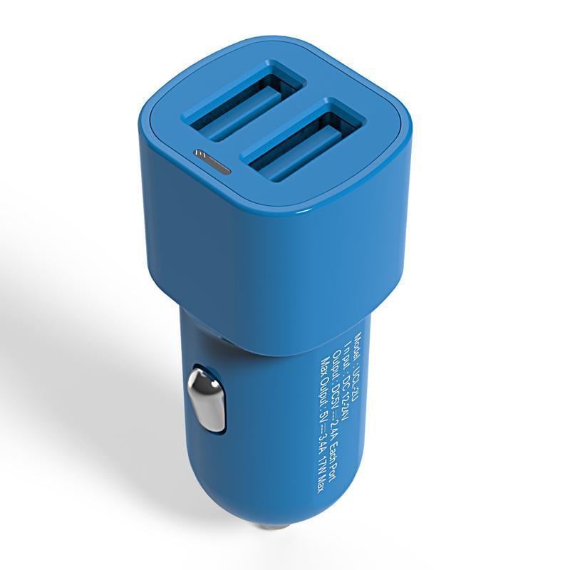 Автомобильное зарядное устройство Orico UCL-2U-BL 3,4 A 17 W (743226416) Автомобильное зарядное устройство Orico UCL-2U-BL 3,4 A 17 W (743226416)