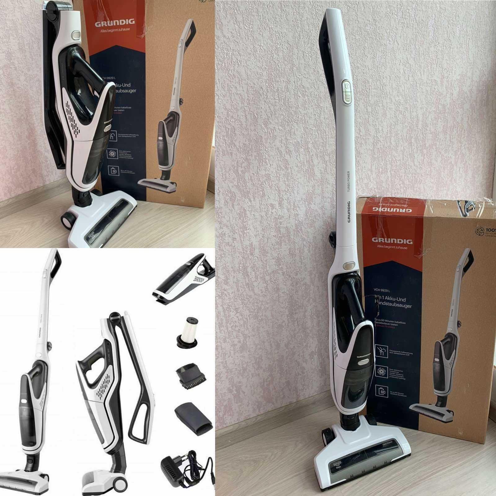 ᐉ Пылесос беспроводной аккумуляторный Grundig VCH 9929L 2в1 (60841816 ...