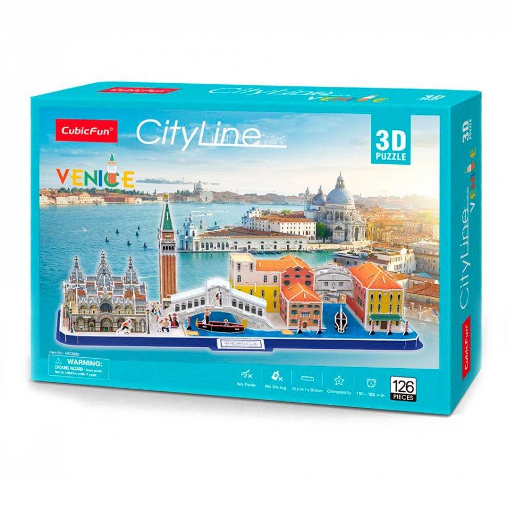 Пазл 3D CubicFun City Line Венеція (MC269h)