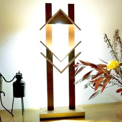 Светильник настольный из дерева Гленмора Бланже/Савоярди (НСС-00510116)