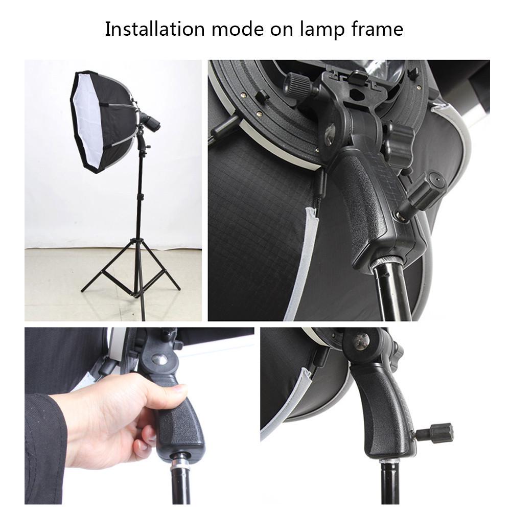 Софтбокс розсіювач/дифузор октобокс Triopo KS65 для спалаху накамерного 65 см (925597215) - фото 5 Софтбокс розсіювач/дифузор октобокс Triopo KS65 для спалаху накамерного 65 см (925597215) - фото 5