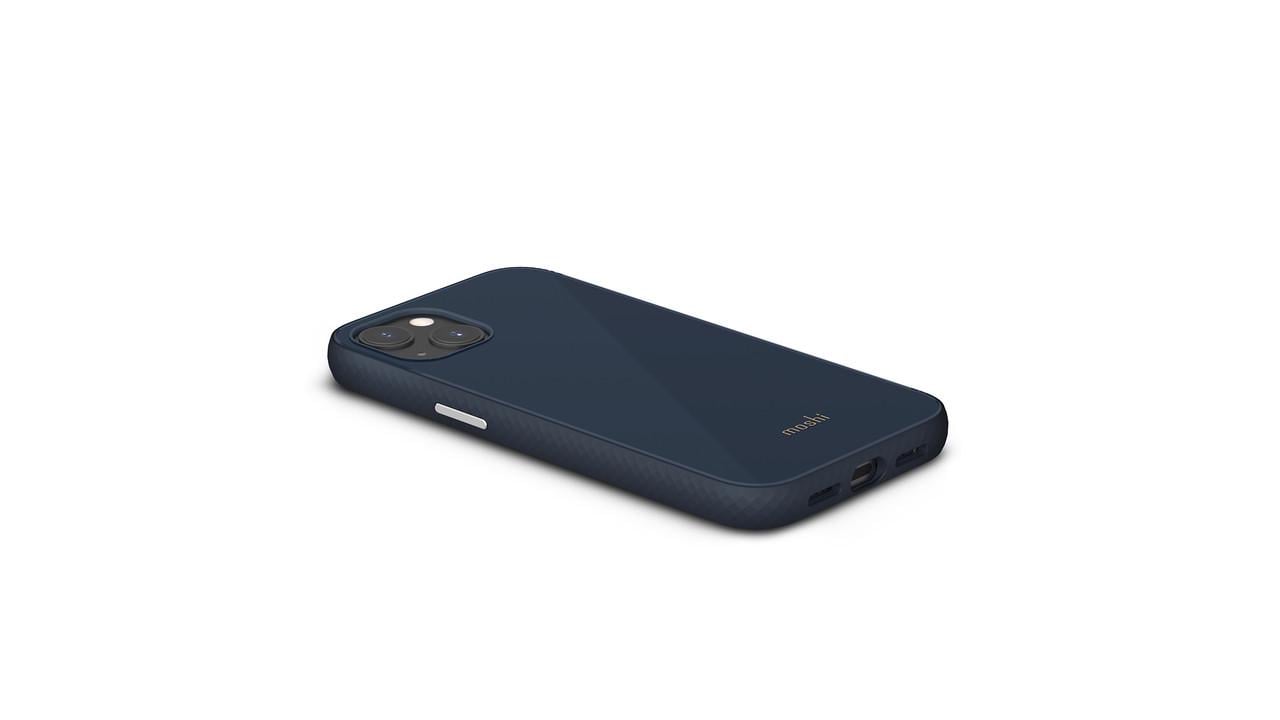 Чохол накладка Moshi iGlaze Slim Hardshell Case for iPhone 13, Slate Blue (99MO132532) - фото 3