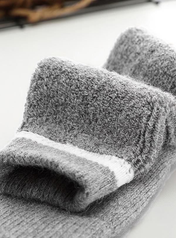 Термоноски мужские из шерсти OnePro Мериноса 8441 р. 38-44 Серый (61622) - фото 10