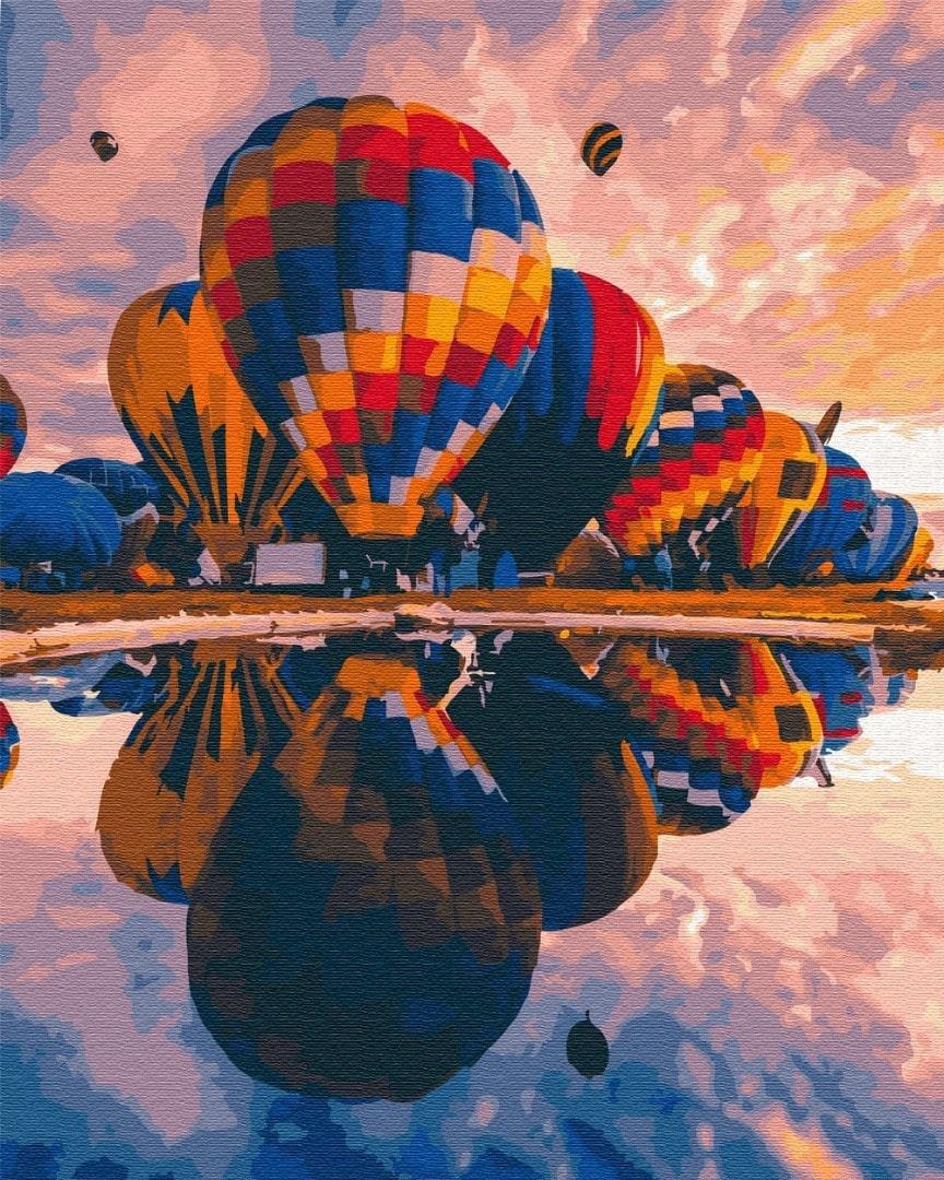 Картина за номерами BrushMe Запуск куль на підрамнику GX29713 полотно на підрамнику 40x50 см (1438286099)