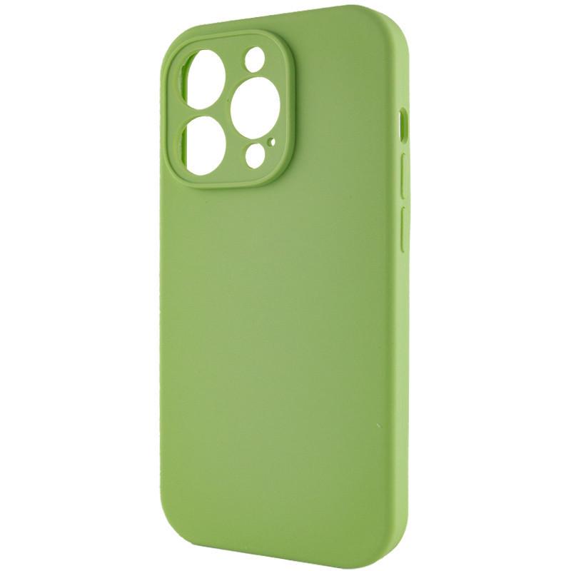 Чехол Silicone Case Full Camera Protective (AA) NO LOGO для Apple iPhone 15 Pro Max (6.7") Мятный | Mint - фото 2