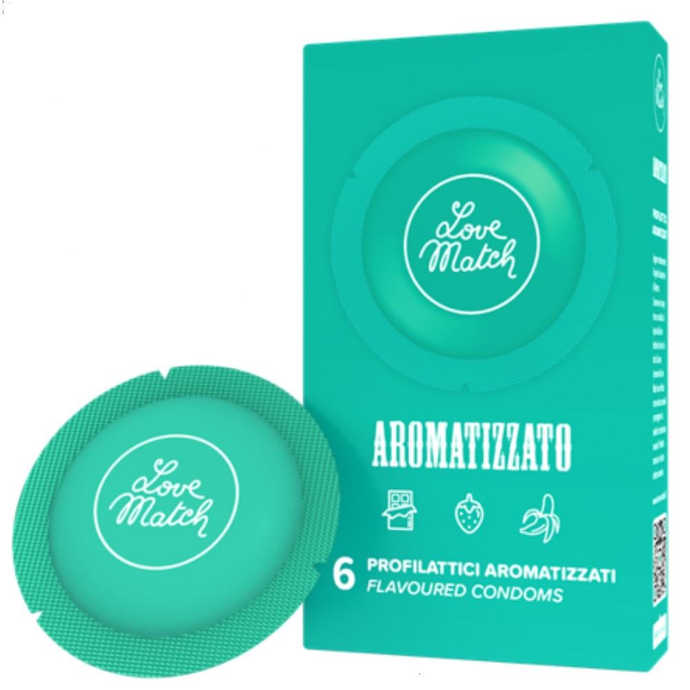 Презервативи ароматизовані Love Match Aromatizzato №6 (29871790)