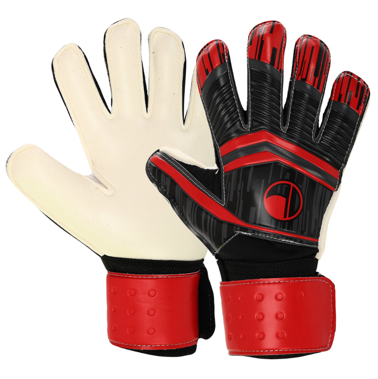 Рукавички воротарські дитячі FDSPORT із захистом пальців (900_Чорний-червоний_6) - фото 1 Рукавички воротарські дитячі FDSPORT із захистом пальців (900_Чорний-червоний_6) - фото 1