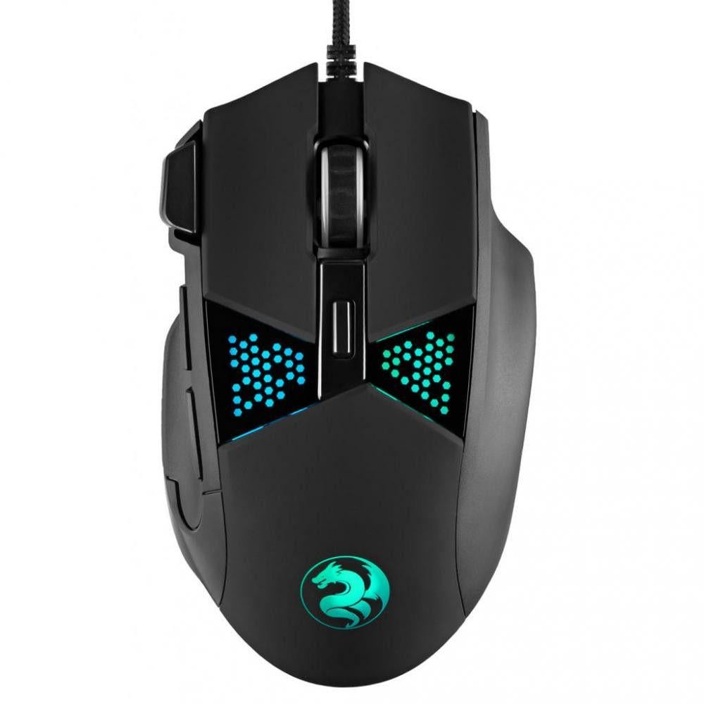 Миша 2E MG320 GAMING USB 6400 dpi RGB-підсвітка 7 кнопок 1,8 м Black (2E-MG320UB)