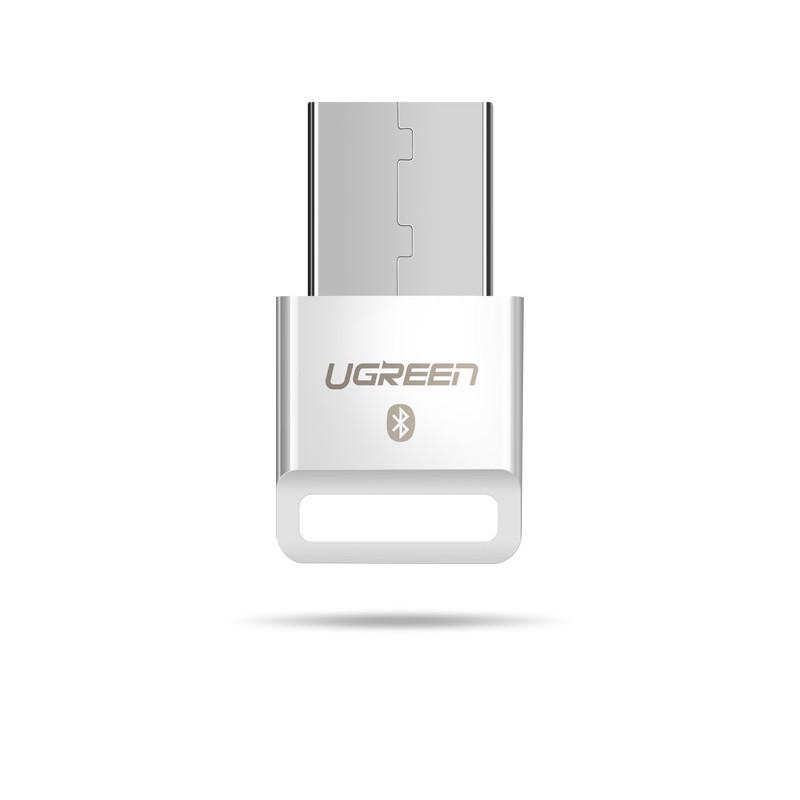 Адаптер USB Ugreen Bluetooth 4.0 для компьютера Белый (US192)