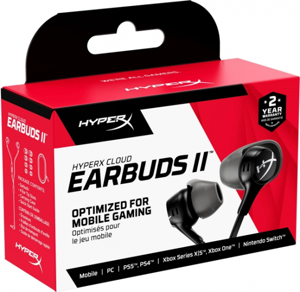 Навушники HyperX Cloud Earbuds II Black (70N24AA) - фото 6