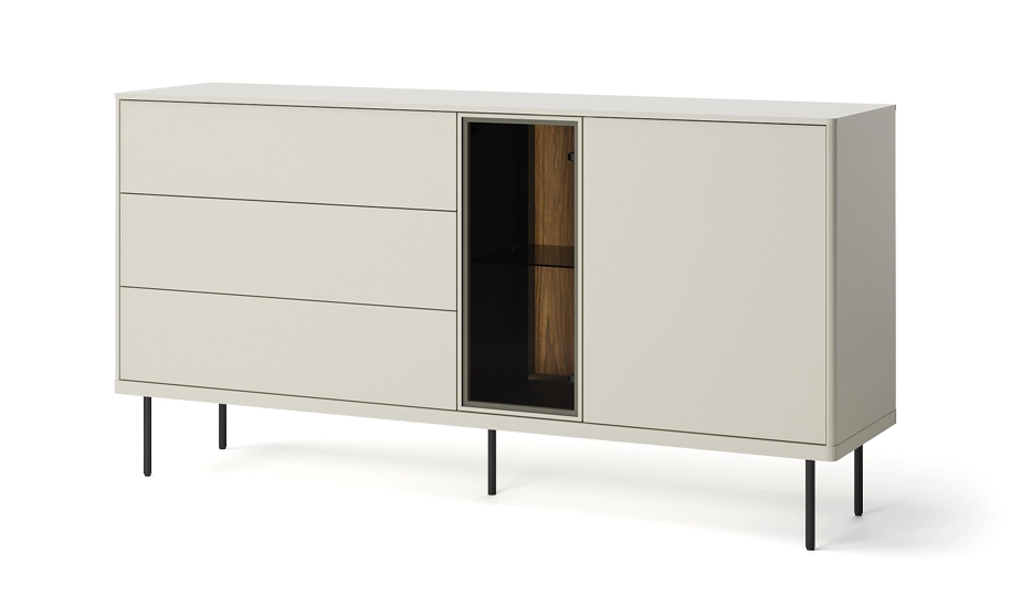 Комод 1д3шив Epiro EP-04 с подсветкой 1610x410x830 мм Кашемир (2147483713) Комод 1д3шив Epiro EP-04 с подсветкой 1610x410x830 мм Кашемир (2147483713)