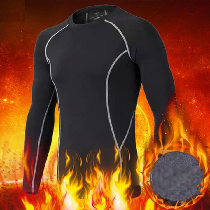 Комплект термобілизни Thermal Underwear SPORT Winter 175-180 см Black/Gray (2526) - фото 2