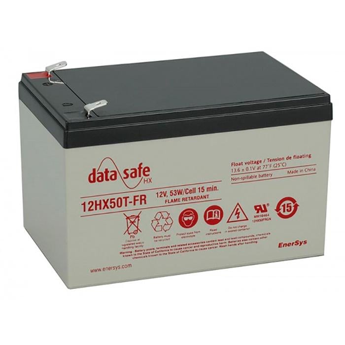 Акумулятор тяговий DataSafe AGM 13 Ah 53 Вт 12V 12HX50 (152850) - фото 1