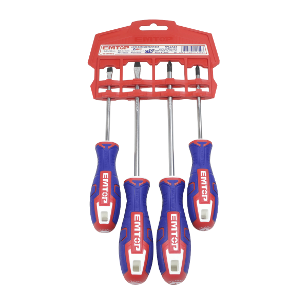 Набір викруток магнітних EMTOP ESST0402 4 шт. Набір викруток магнітних EMTOP ESST0402 4 шт.