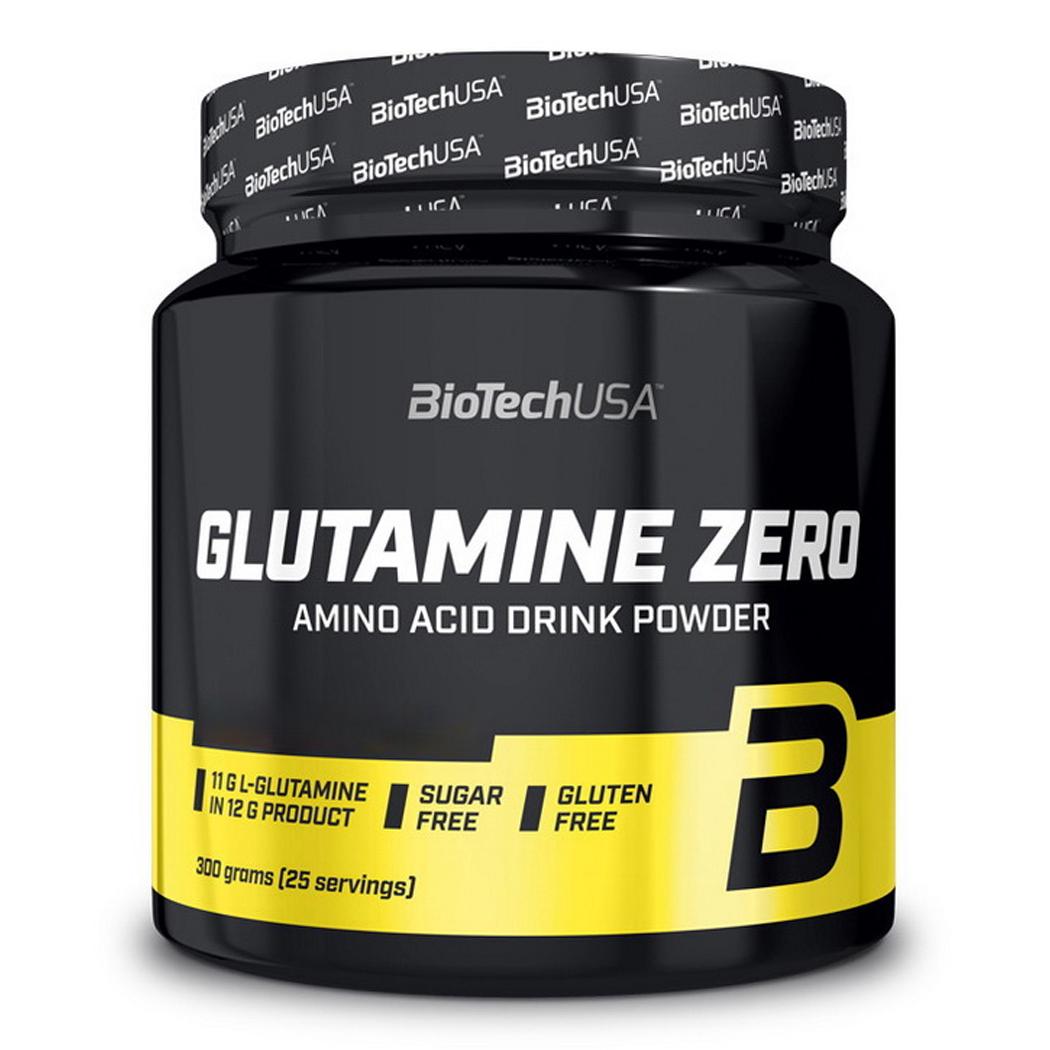 Глютамин BioTech USA Glutamine Zero 300 г Персиковый холодный чай (08725-01)