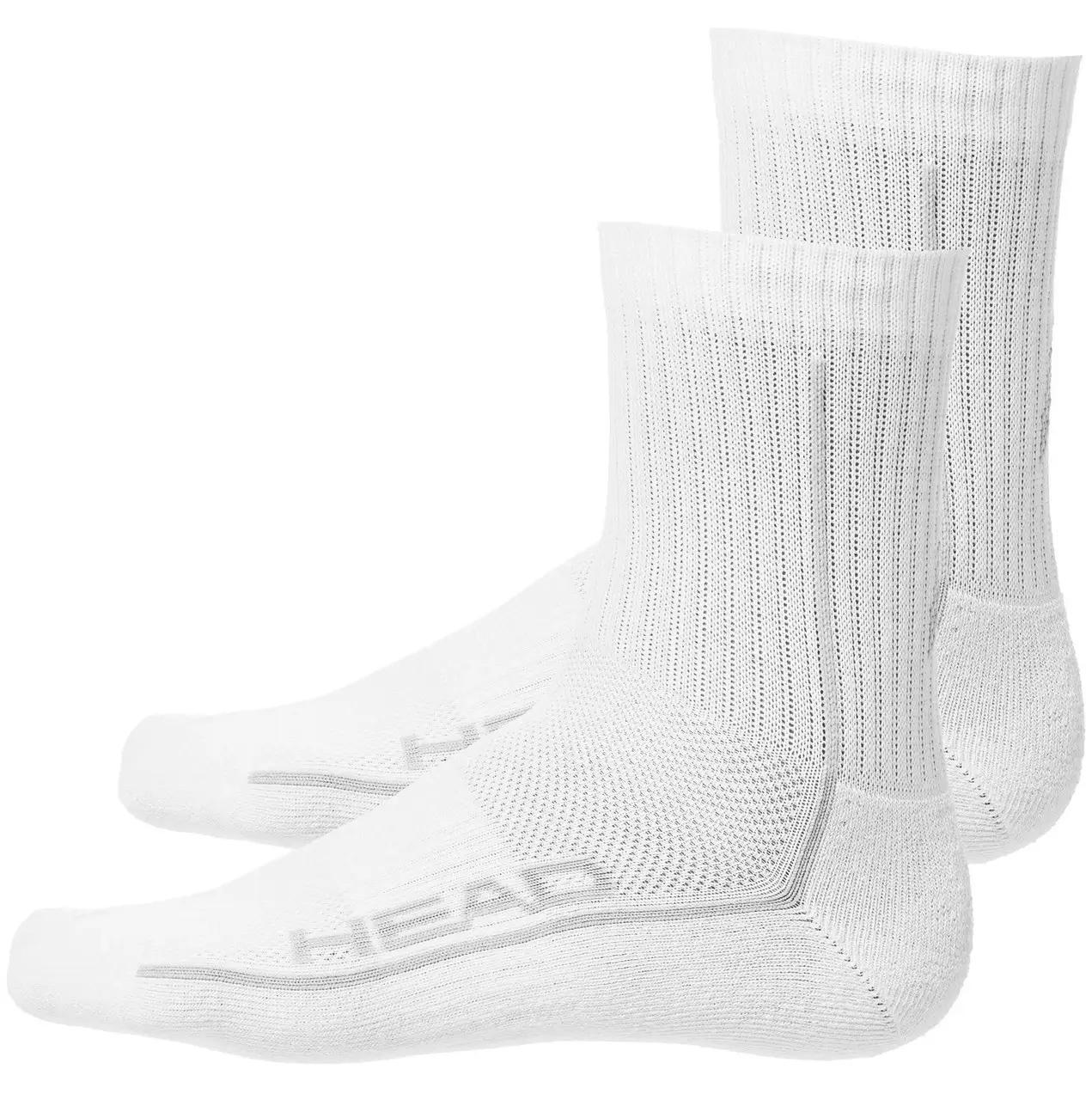 Шкарпетки Head all sports performance short crew 2 pairs р. 35-38 Білий (701229021-002 35-38)