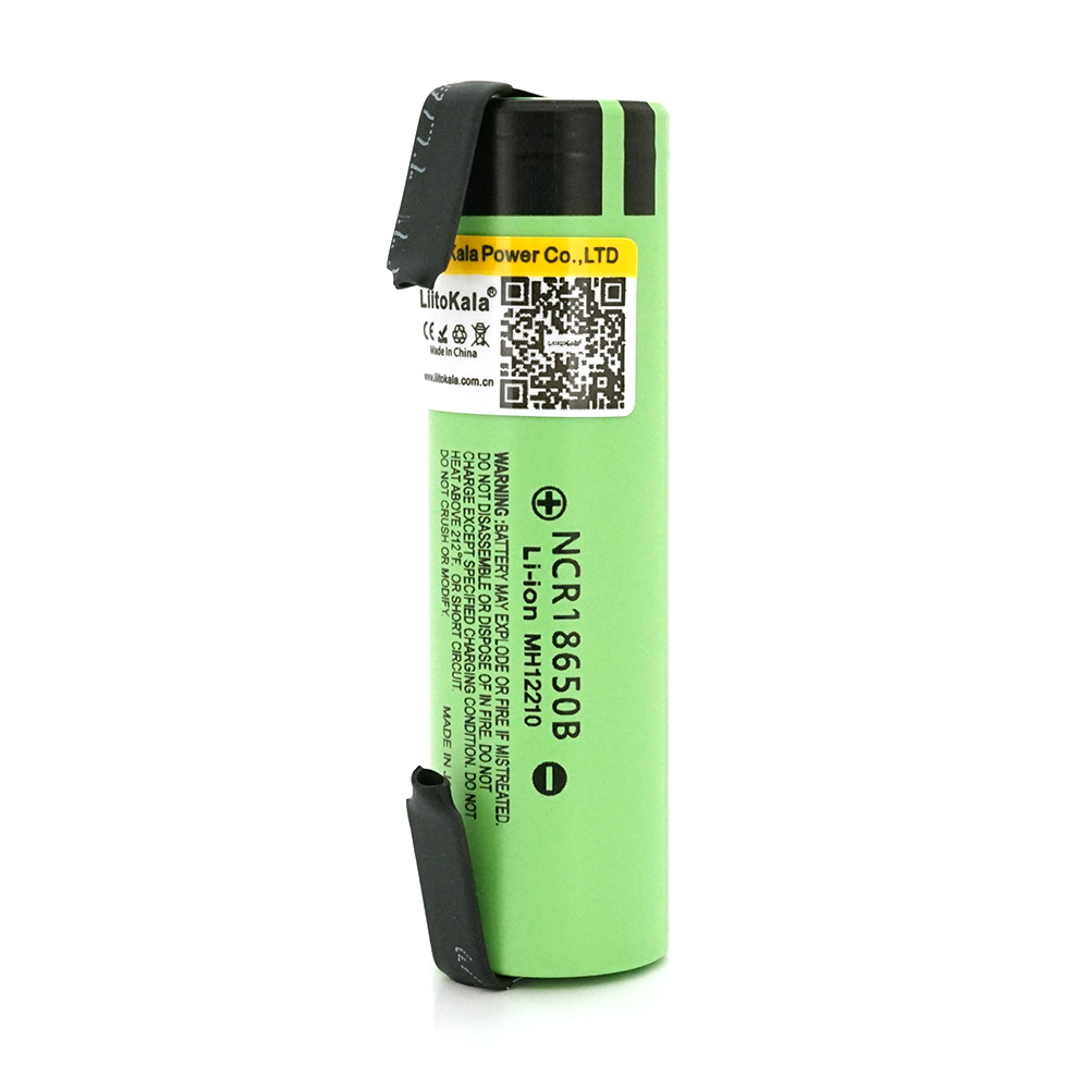 Аккумулятор 18650 Li-Ion LiitoKala Lii-34B-N 3400 mah с никелевыми контактами (YUT_V9109)