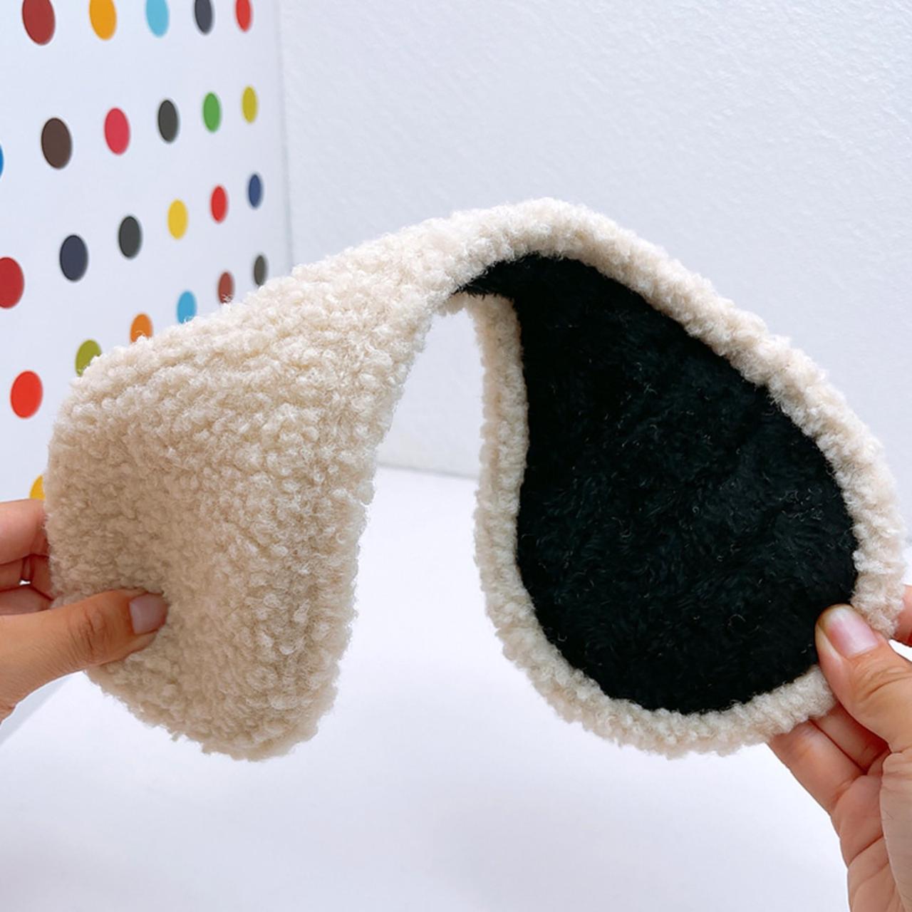 Навушники буклє баранчик Молочний (607) - фото 6 Навушники буклє баранчик Молочний (607) - фото 6