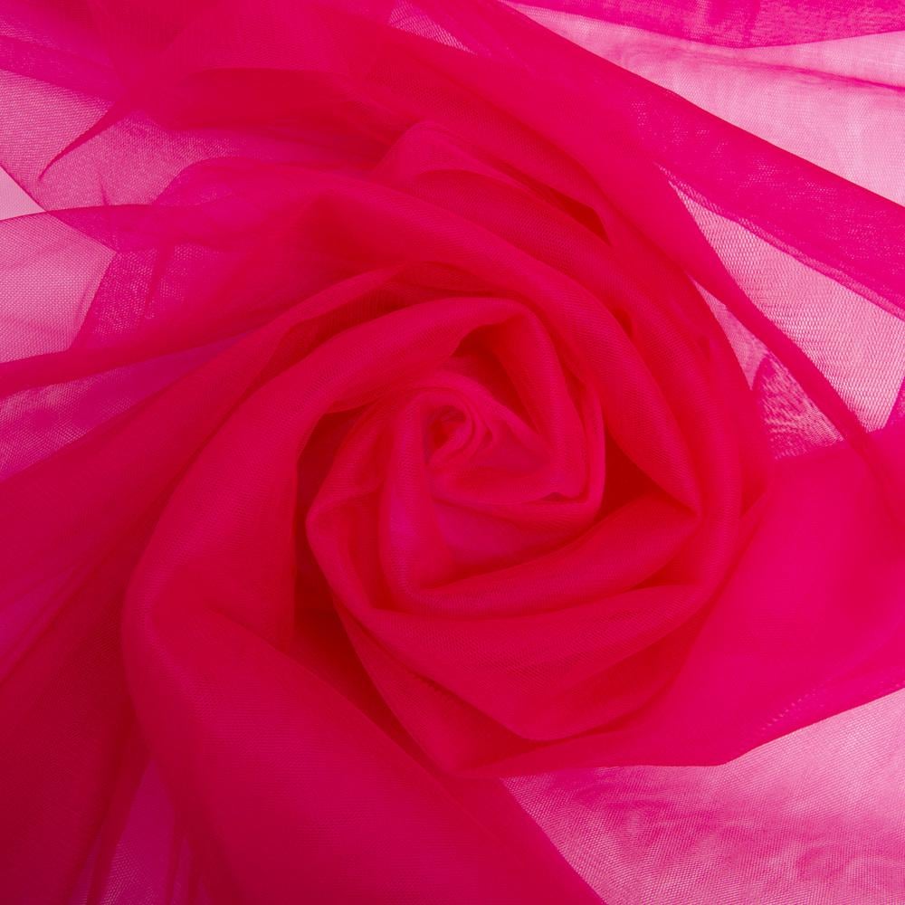 Тканина фатин V-H120 євро 3,0 м Фуксія (23708) - фото 1 Тканина фатин V-H120 євро 3,0 м Фуксія (23708) - фото 1