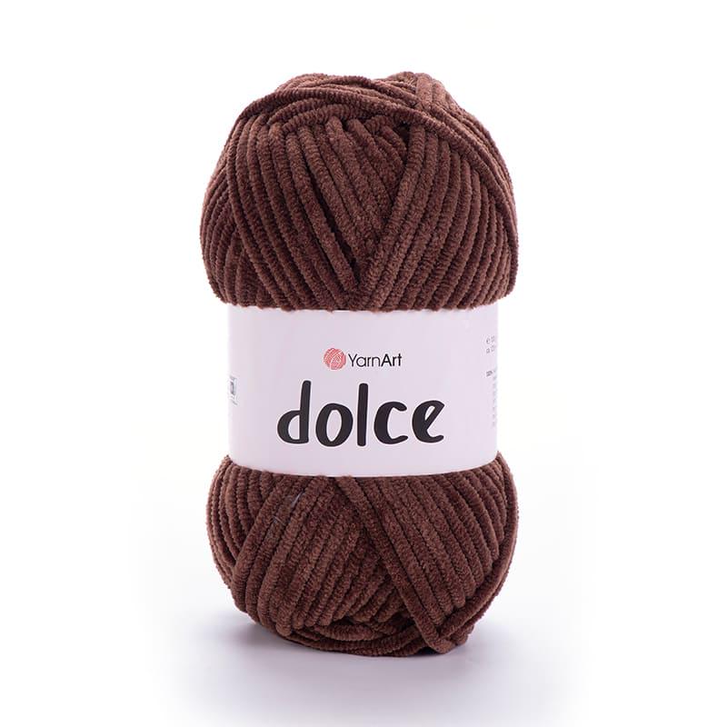 Пряжа YarnArt Dolce 791 Коричневый