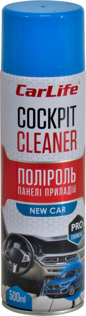 Поліроль для пластику CarLife Cockpit Cleaner Car 500 мл (CF506)