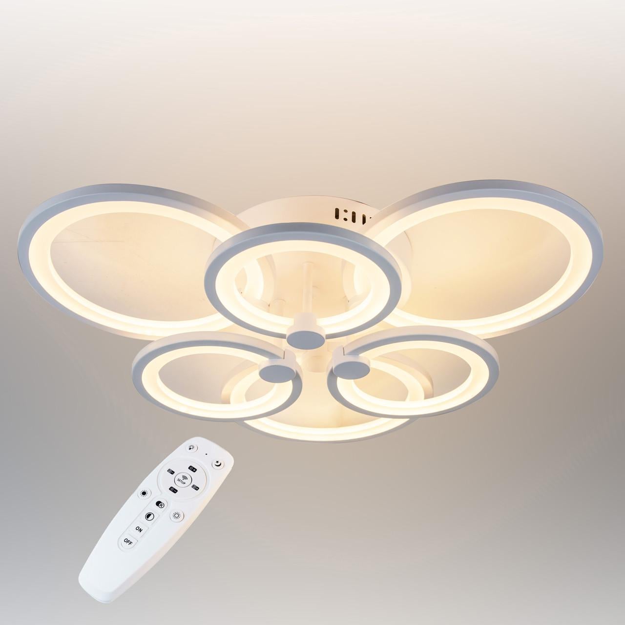 Люстра светодиодная Sunlight Белый (5332/3+3)