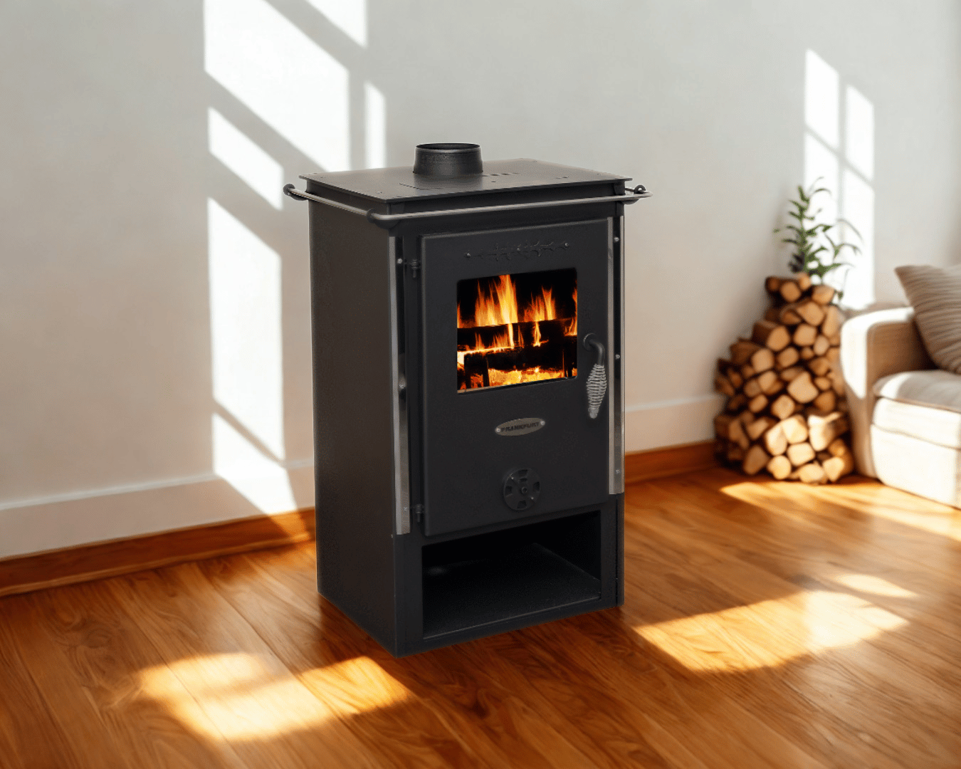 Піч на дровах Termo Sistem FRANKFURT для дому та дачі 7.5 кВт - фото 4