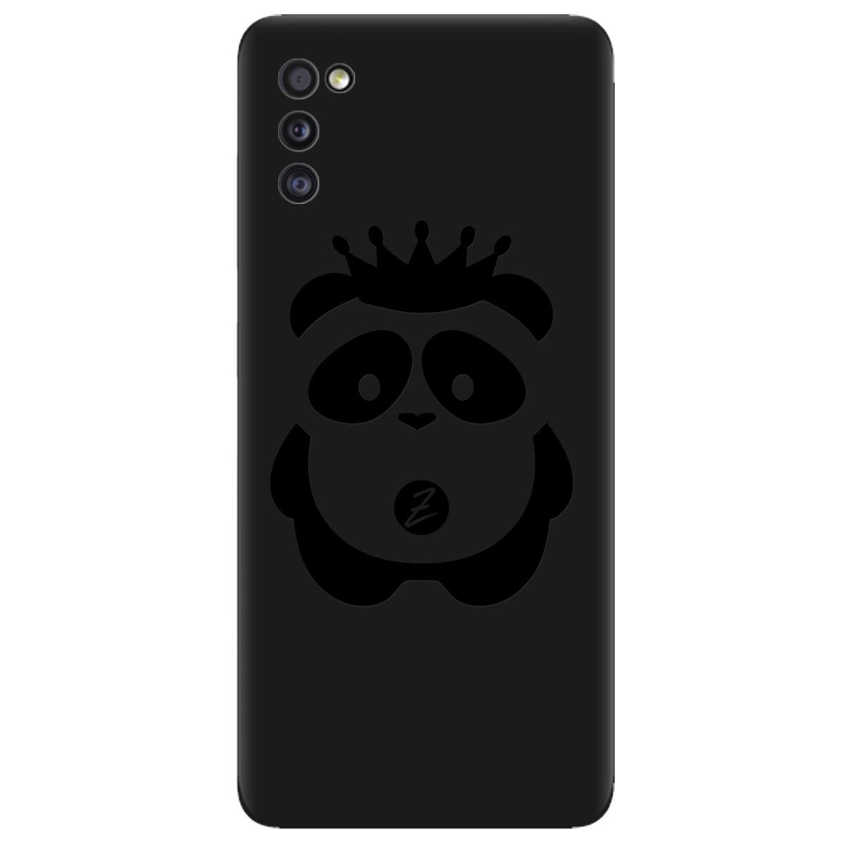 Силіконовий чохол Zorrov для Samsung Galaxy A41 - Panda Black (14120050160089069)