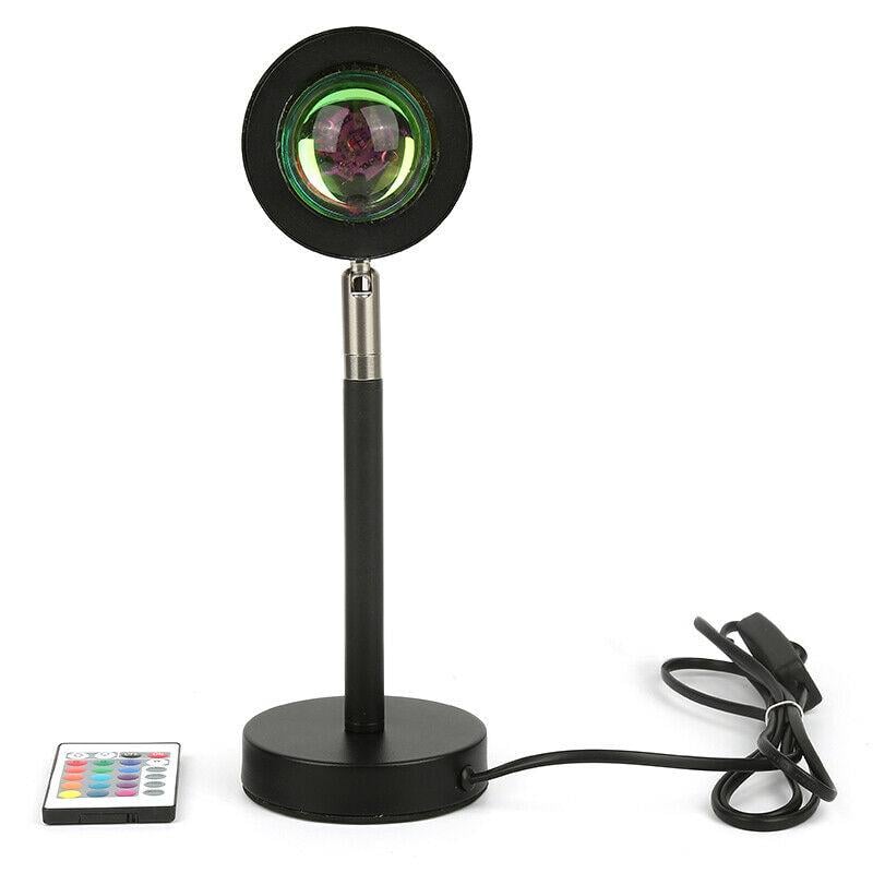 Проекционная лампа Sunset Lamp RGB Закат USB c пультом