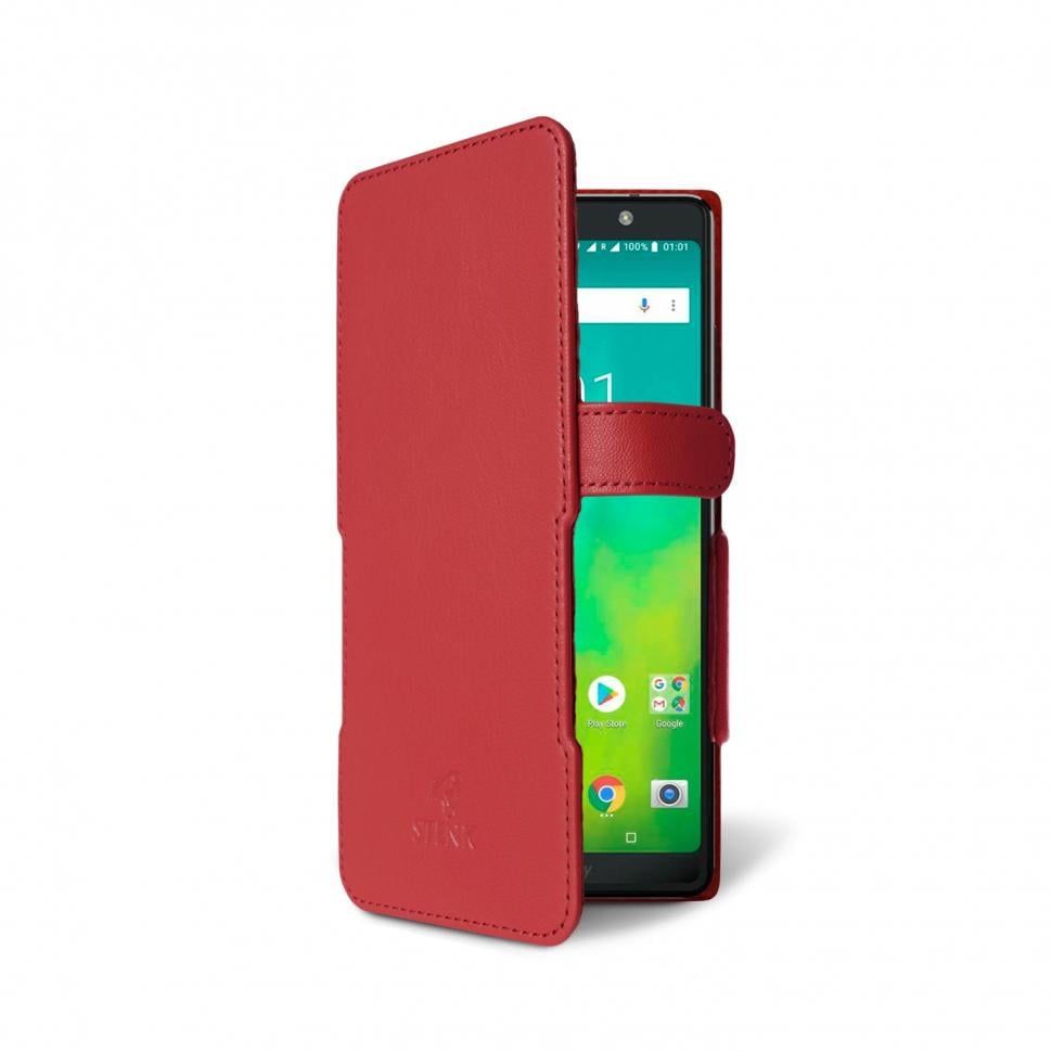 Чехол книжка Stenk Prime для BlackBerry Evolve Красный (66572)