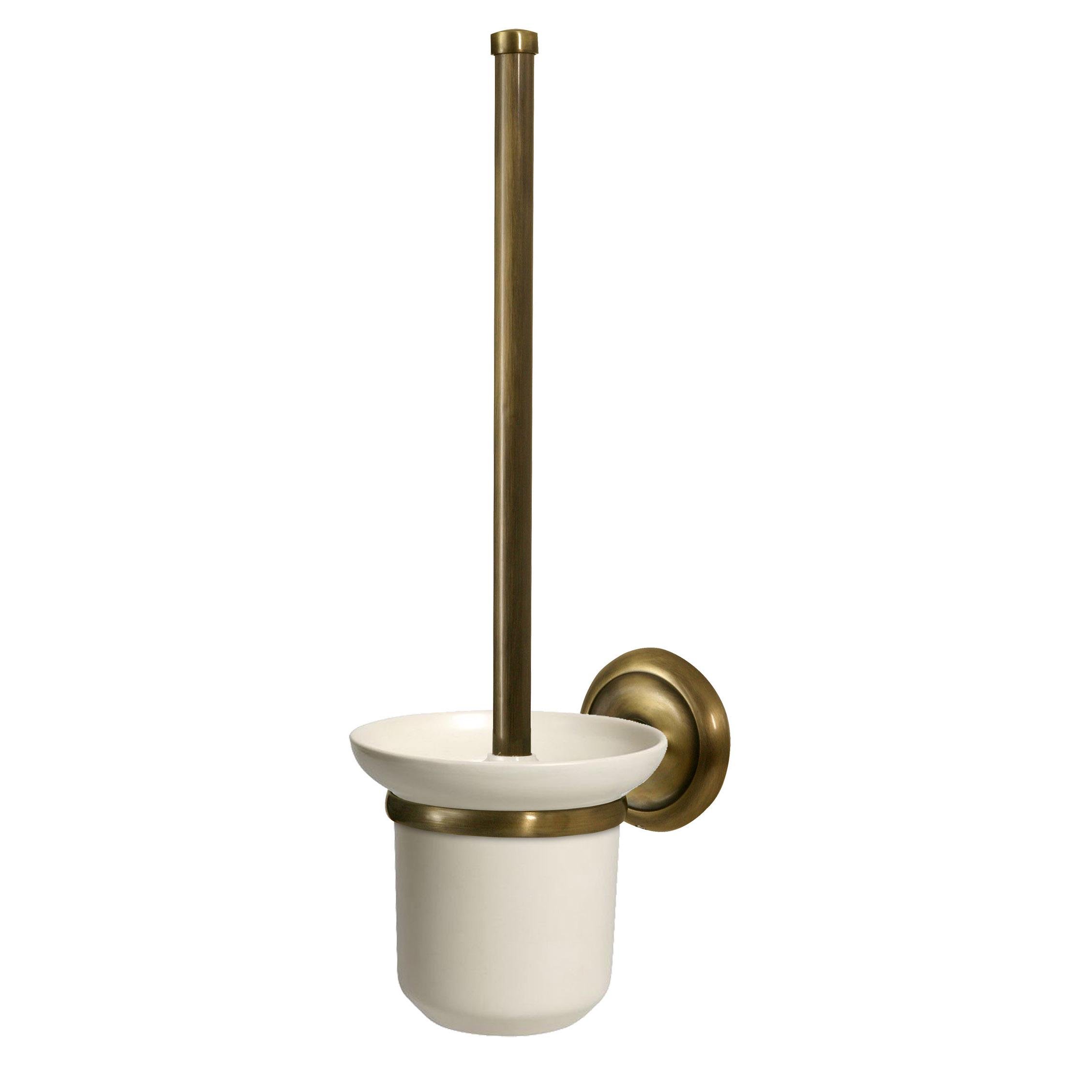 Йоржик для унітаза Bisk DECO A.B. 40х12 см Бронзовий (00412)