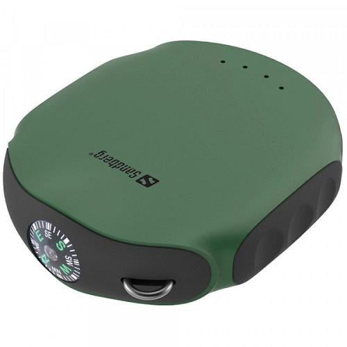 Повербанк Sandberg 420-60 Survivor 10000 mAh 2xUSB IPX6 мини-компас/фонарик (565326)